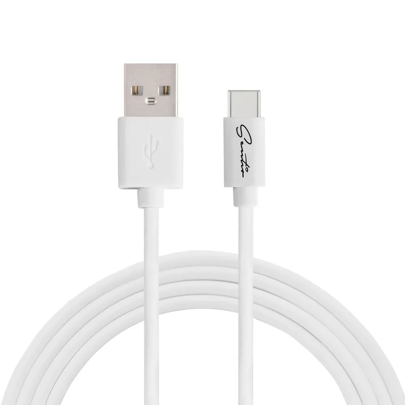 Sentio Καλώδιο USB to USB-C 60W 1.2 m Λευκό