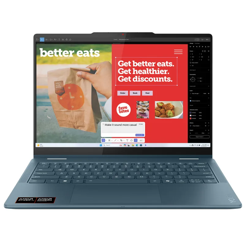Lenovo Yoga 7 2-in-1 Laptop 14″ OLED (Ryzen AI 7 350/16 GB/1 TB/860M/Windows 11 Home)