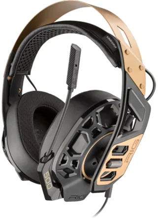 PLANTRONICS RIG 500 PRO GAMING HEADSET BLACK GOLD