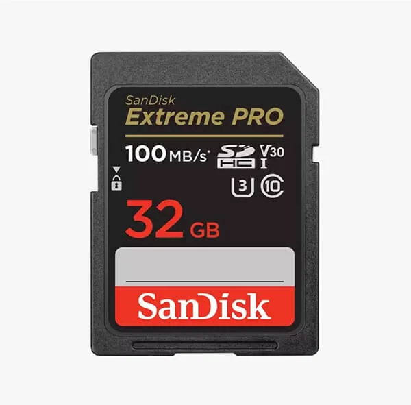 SANDISK SDSDXXO-032G-GN4IN EXTREME PRO 32GB SDHC UHS-I V30 U3 CLASS 10