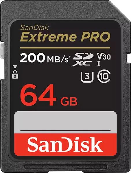 SANDISK SDSDXXU-064G-GN4IN EXTREME PRO 64GB SDXC UHS-I V30 U3 CLASS 10