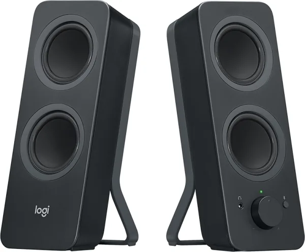 LOGITECH 980-001295 Z207 2.0 STEREO COMPUTER SPEAKERS WITH BLUETOOTH BLACK