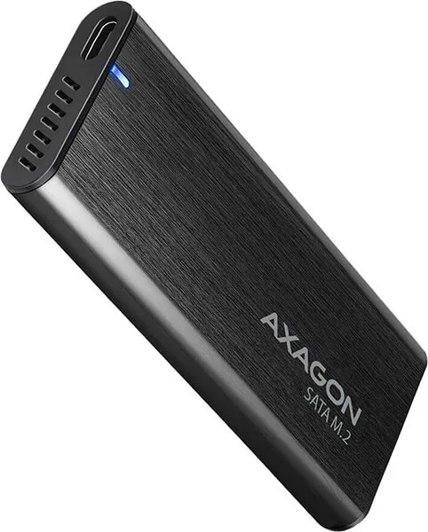 AXAGON ALUMINIUM BOX EEM2-SBC USB TYPE-C 3.2 GEN 2 M.2 SATA SSD 30-80MM