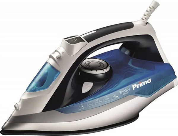 ΣΙΔΕΡΟ ΑΤΜΟΥ 2600W PRIMO PRSI-40276 ΚΕΡΑΜΙΚΗ ΠΛΑΚΑ ANTI-CALC/DRIP