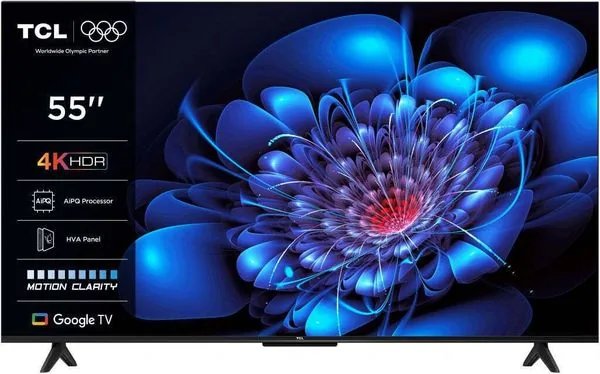 TV TCL 55P69K 55″ ULTRA HD 4K SMART WIFI GOOGLE TV 2025 BLACK